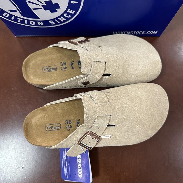 2024 Women's Birkenstock Half-Slippers | Thick-Soled Closed-Toe Super Soft Spring Footwear