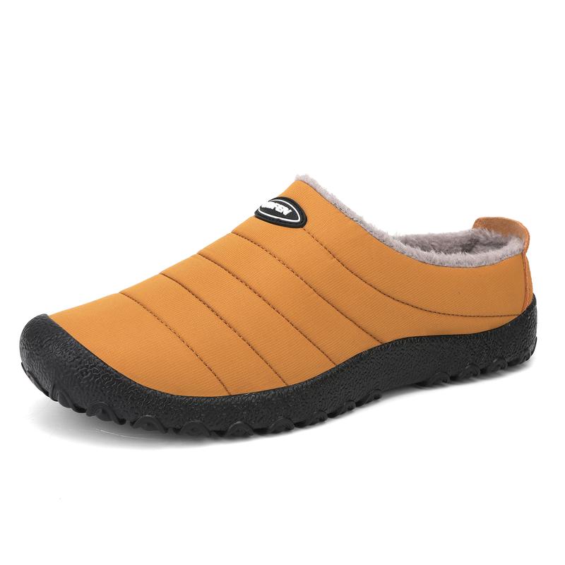 Womens Winter Warm Slippers Slip on House Shoes Indoor Outdoor Anti-Skid Rubber Sole (8666)