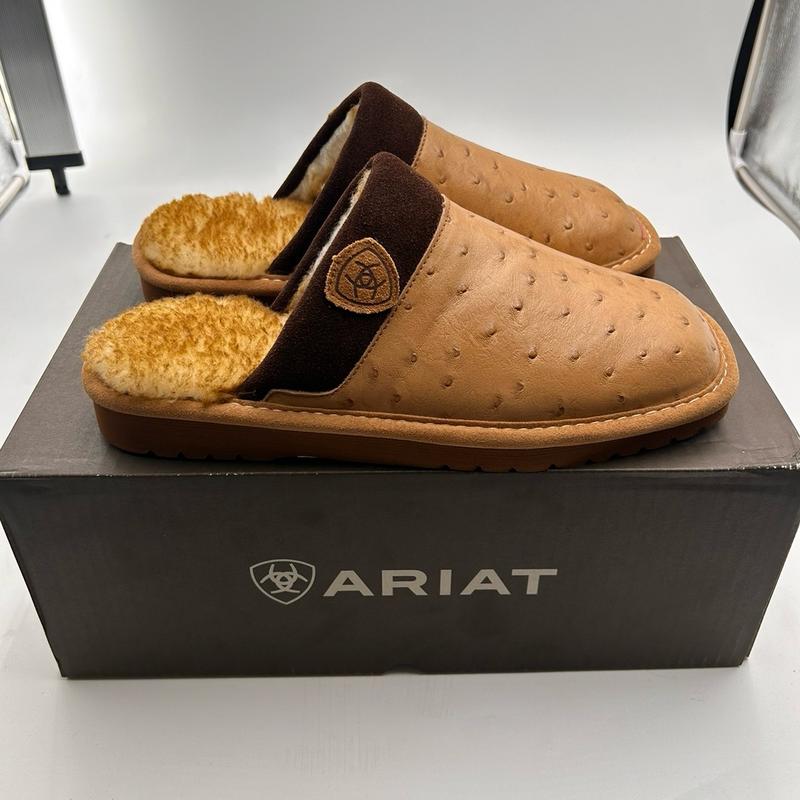 Ariat Men Silversmith Square Toe Exotic Slipper