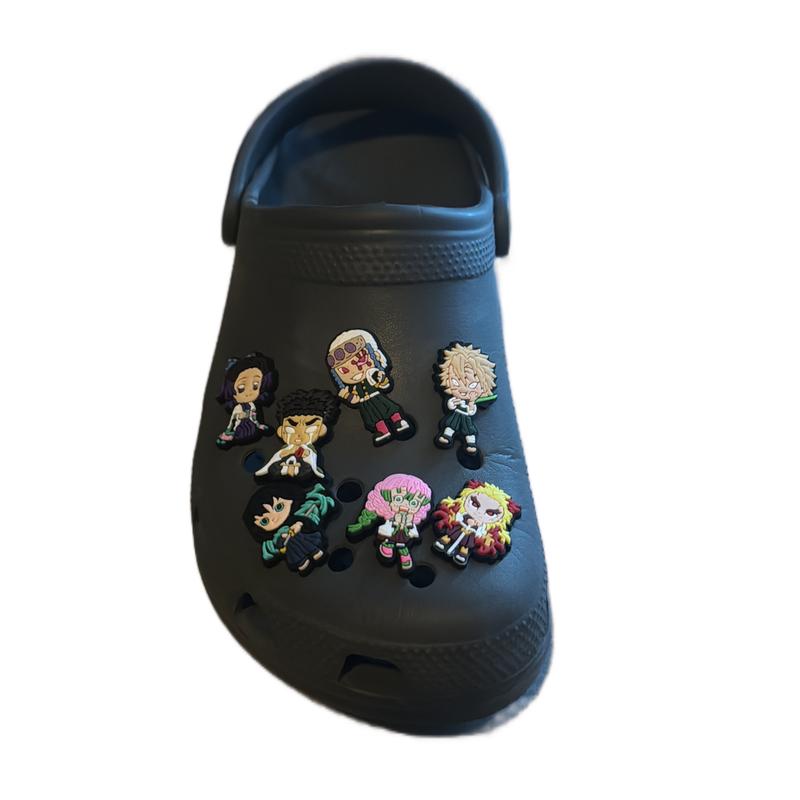 Anime Croc Charms for Shoe Decoration - Footwear croc charm shoe charm Comfort Comfort