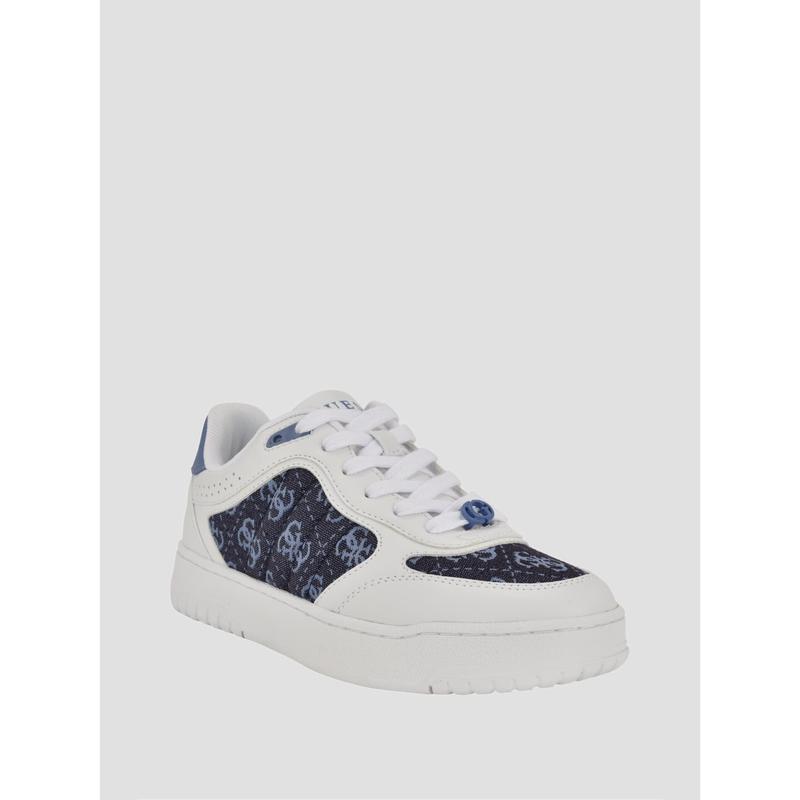 GUESS Female Rola Jacquard Low-Top Sneakers