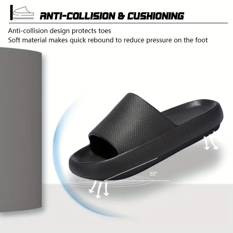 Arch Support Slides for Women and Men Recovery Sandals Plantar Fasciitis Slippers | Pain Relief Cushion Thick Sole