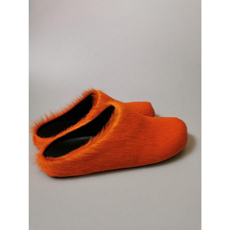 New Fluffy Slip-On Slippers, Autumn Winter Thick Bottom Casual Indoor&Outdoor Home Wear