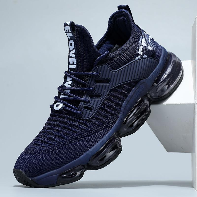 Men's Casual Lace up Low Top Running Shoes, Comfortable  Lightweight Breathable Sports Running Shoes, Perfectfor Students and Outdoor Sport Closed Runner Sneaker Walking Shoes Footwear Training Trainer Sports Shoes