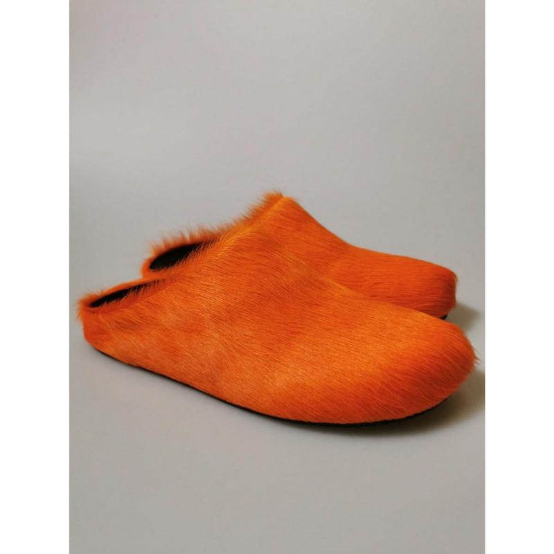 New Fluffy Slip-On Slippers, Autumn Winter Thick Bottom Casual Indoor&Outdoor Home Wear