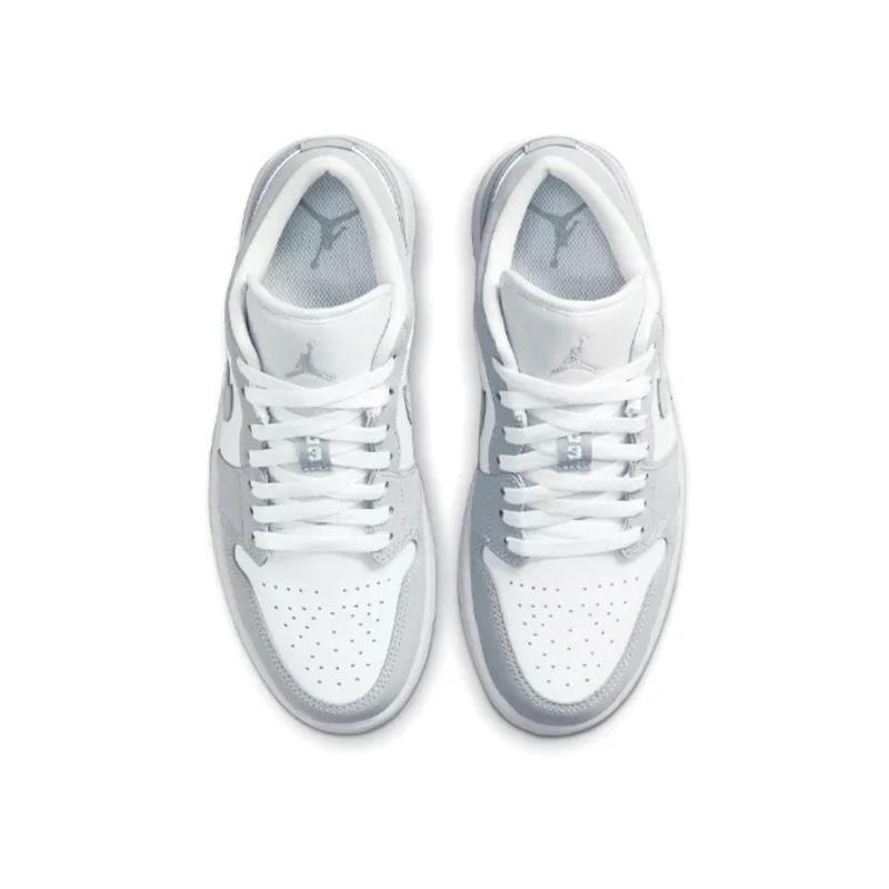 Nike Air Jordan 1 Low ‘White Wolf Grey’ Women’s - Perfect Neutral for Casual Footwear Walking Shoes Footwear Walking Shoes Girl Sneaker