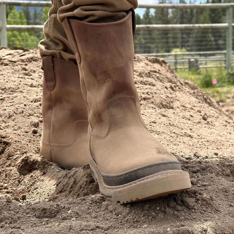 Rancher 11” Soft Toe Men’s Waterproof Work Boot - Brown