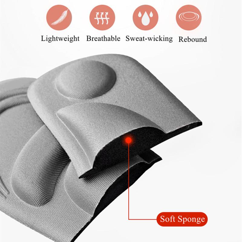 4D Memory Foam Sport Insoles Plantar Fasciitis Arch Support Shoe Inserts Sneakers Cushioning Anti-slip Template Insole Men Women Breathable Sweat-Absorbent