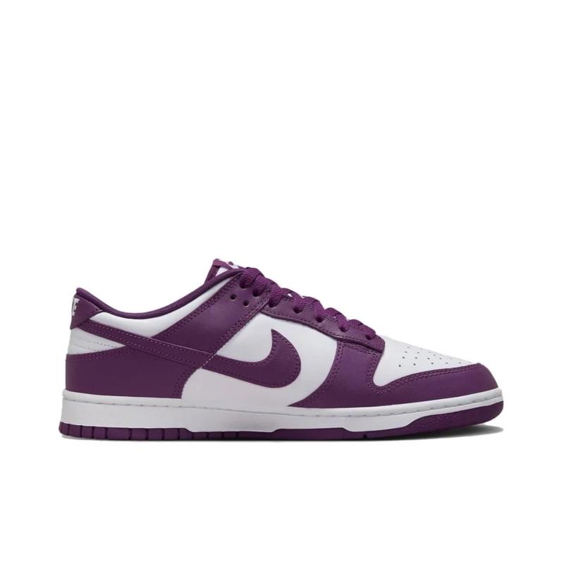 Nike Dunk Low Viotech White Youth   Women’s Perfect Purple Daily Fashion Footwear Sneakers Shoes