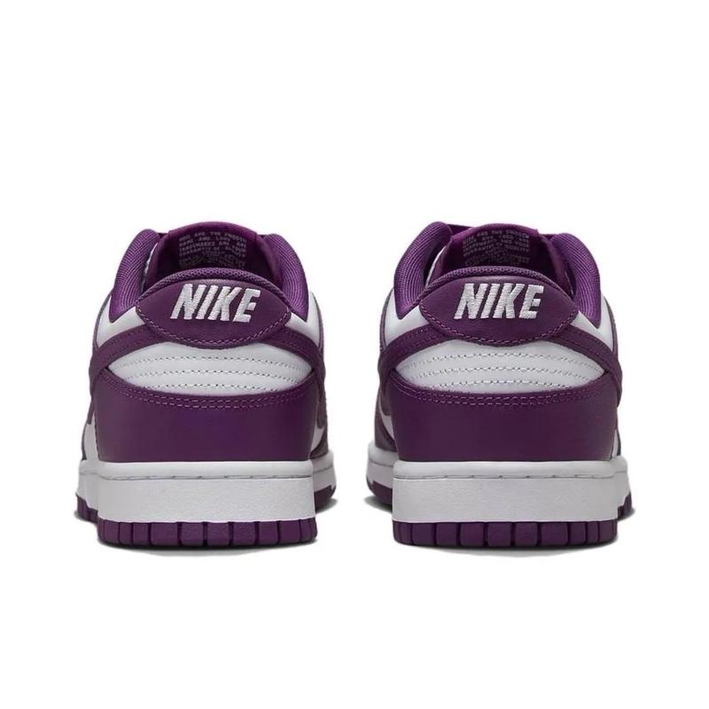 Nike Dunk Low Viotech White Youth   Women’s Perfect Purple Daily Fashion Footwear Sneakers Shoes