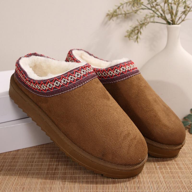 Women's Casual Sports Boots Slippers Home Outdoor Fashion Comfortable And Warm