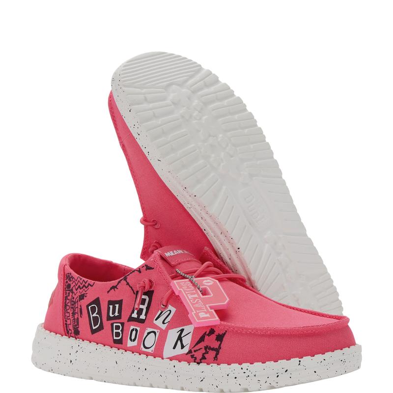 HEYDUDE Wendy x Mean Girls - Womens Comfortable Slip on Shoes