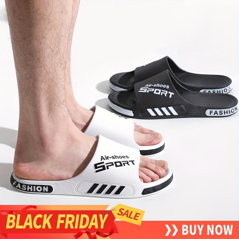 2025 Hot PVC Summer plus Size Sandals for Men and Women, Beach Outdoor Wear, Home Decoration, Men's Non-Slip, Couple Student Sandals, Men's Fashion Slippers