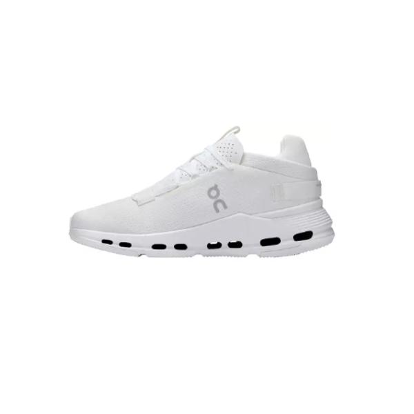 BUY NOW!!! On Women's Cloudnova 2 White Sneakers - Perfect for Any Activity Sports Shoes Trainer