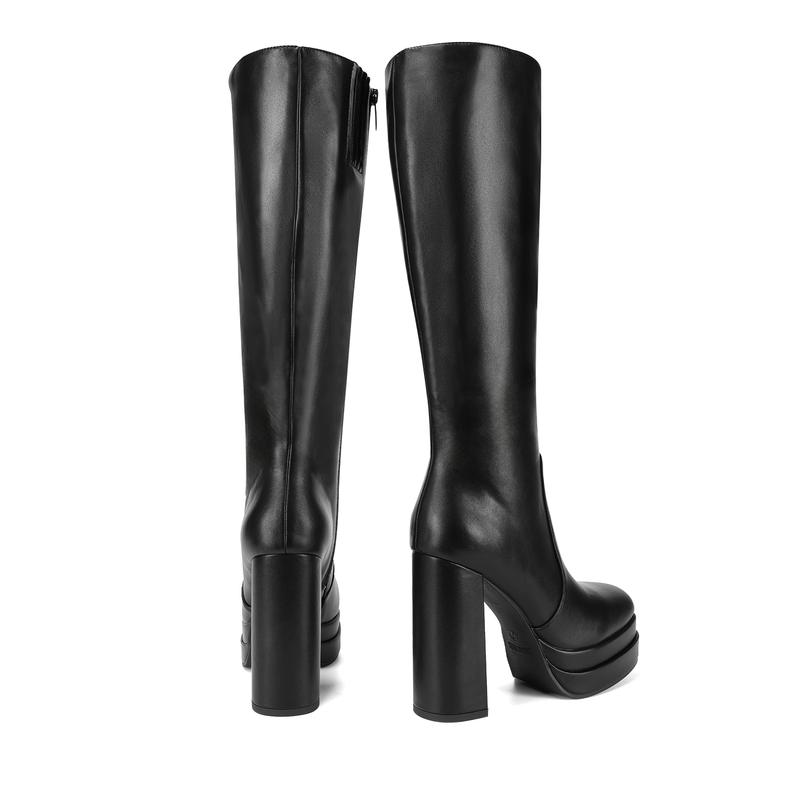 Dream Pairs Women's Platform Chunky Knee High Boots