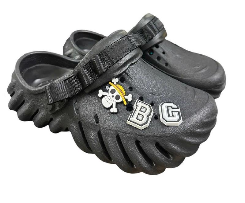 Crocs Echo Clog With Parachute Straps, Cross For Men And Women (12 Sticker)