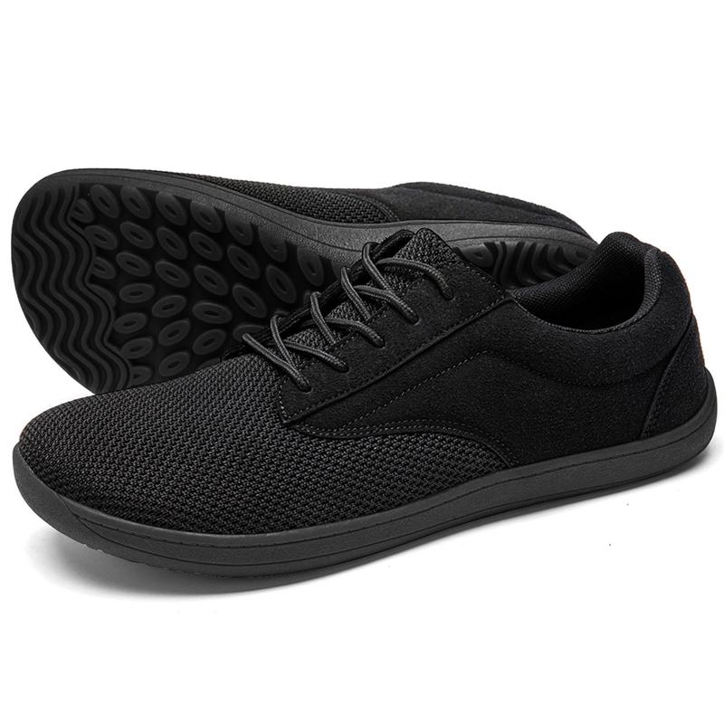 Men's Wide Barefoot Slip-on Zero Drop Sole  Minimalist Casual  walking  Shoes Trainer Training