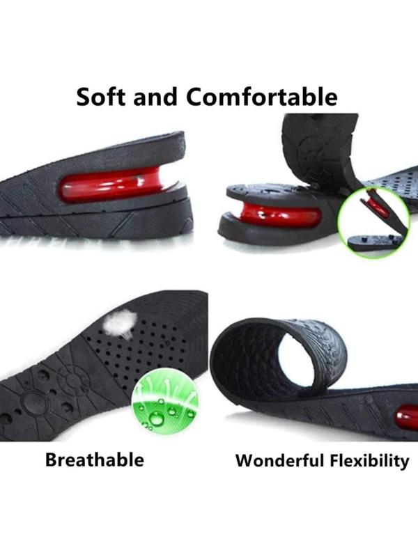 Simple Trendy Invisible Heightening Insole, Summer 2024 Matching Soft Comfort Heightening Insoles, Minimalist Height Boosters, Useful Shoes Accessories for Men & Women Footwear