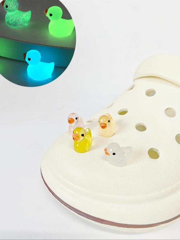 Cute Duck Design Shoe Decoration, Cute Animal Design Shoe Decoration, Shoes Decorations for Clogs, Sandals, Slippers, Sneakers