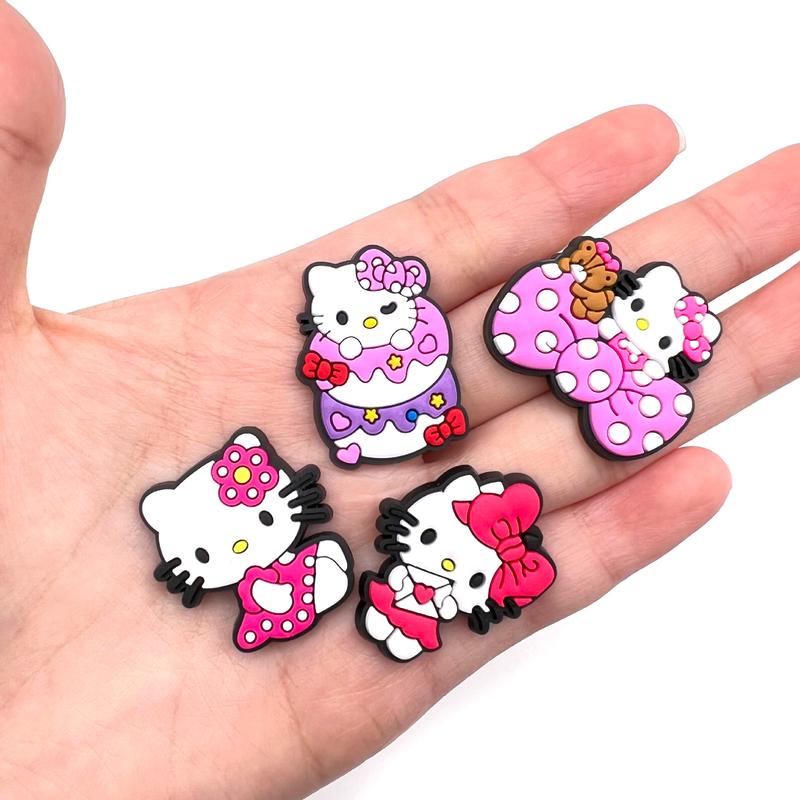 Hello Kitty 30Pcs Shoe Decoration Charms for Sandals Decoration Sanrio Charms