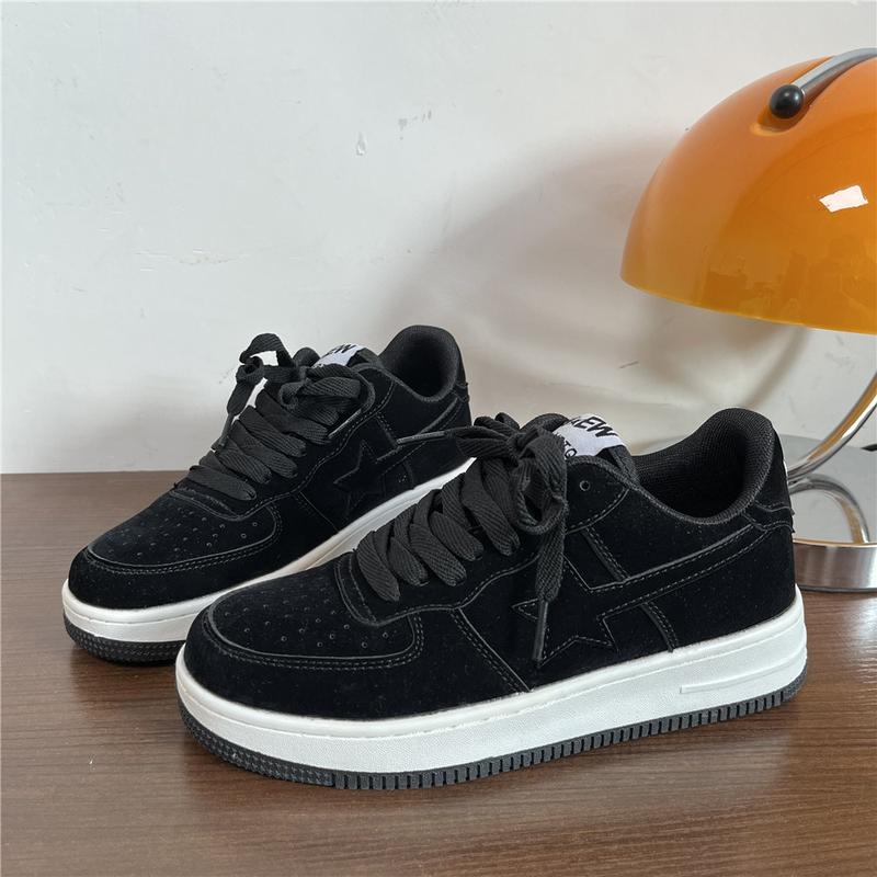 XINGX Men and Women Couple Sneakers Trendy New Versatile Student Casual Retro Street Shot Sneakers