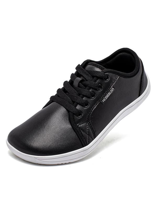 Men's Casual Lace Up Low Top Bare Foot Shoes As Gift, Designer Sneakers for Men 2024, Summer 2024 Comfortable Walking Designer Walking Casual Shoes for Daily Footwear, Fall Outfits, Earthtone Fall Freshness