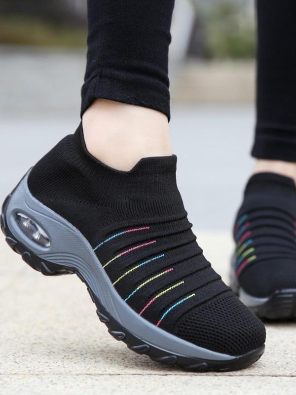 Simple Solid Slip on Walking Shoes for Women As Gift, 2024 Summer Lightweight Running Shoes, Casual Versatile Sports Designer Shoes, Girl's Shoes for Daily Life, As Gift for Wife, Girlfriend