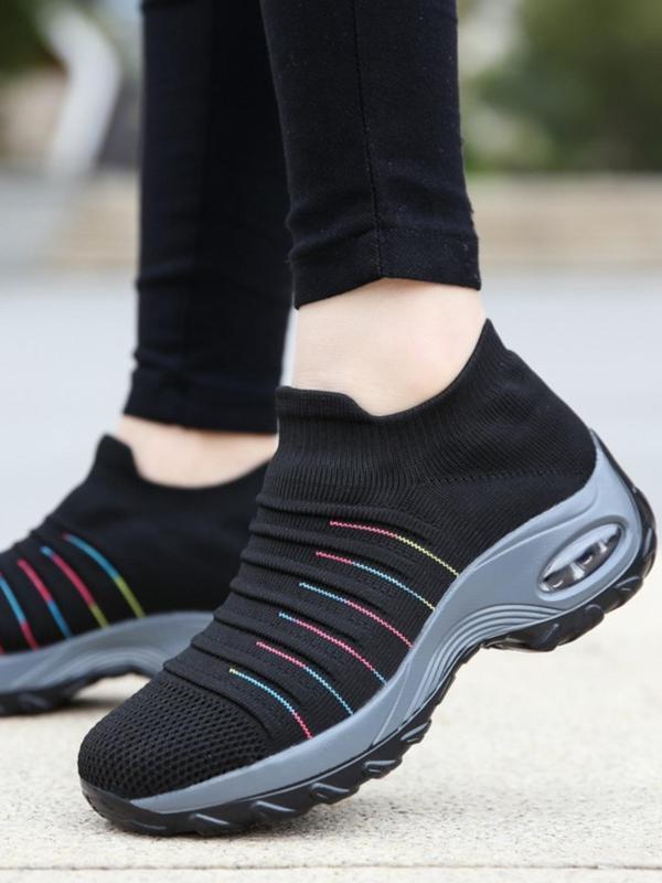 Simple Solid Slip on Walking Shoes for Women As Gift, 2024 Summer Lightweight Running Shoes, Casual Versatile Sports Designer Shoes, Girl's Shoes for Daily Life, As Gift for Wife, Girlfriend