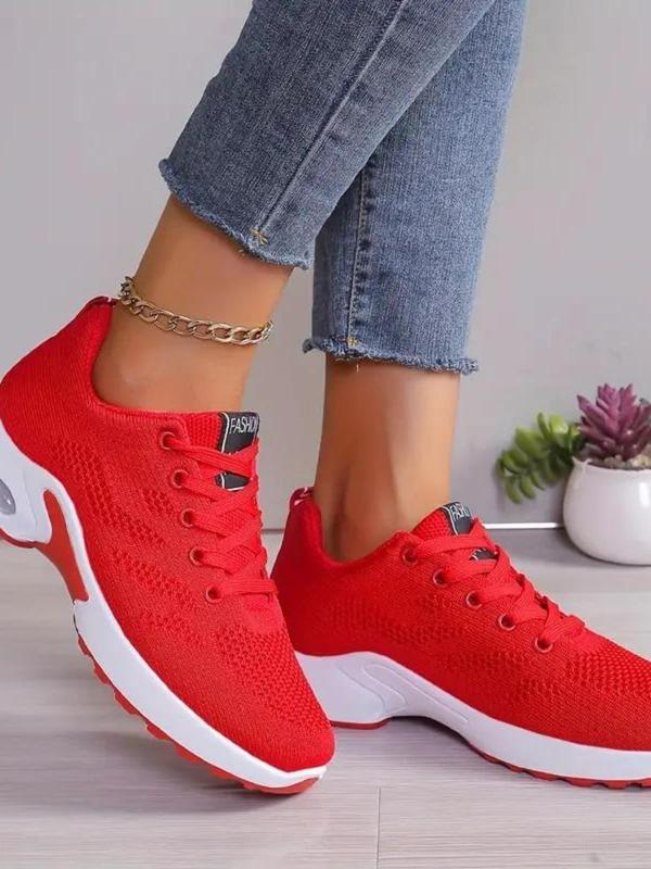 Women's Fashionable Breathable Lightweight Mesh Sneakers, Casual Comfortable Sports Running Shoes, All-match Round Toe Shoes for Daily Wear