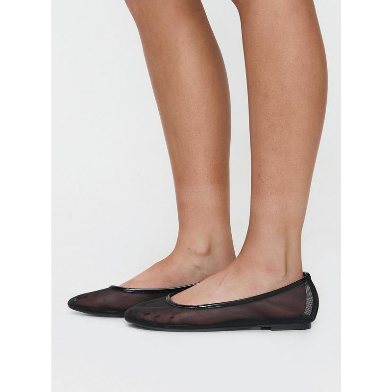 Therapy Arlo Ballet Flats Black Mesh