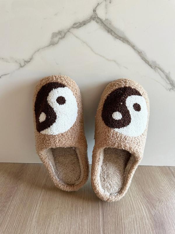 Whale Drift Comfort House Slippers for Couples, Warm Winter House Slippers Walking Shoes Footwear