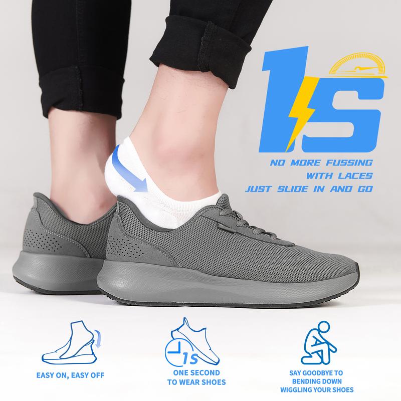 Unisex Non Slip Work Shoes for Men Women Restaurant Slip On Shoes for Mens,Slip Resistant Work Waterproof Sneakers Resistant Lightweight Comfortable Kitchen Chef Shoes Food Service