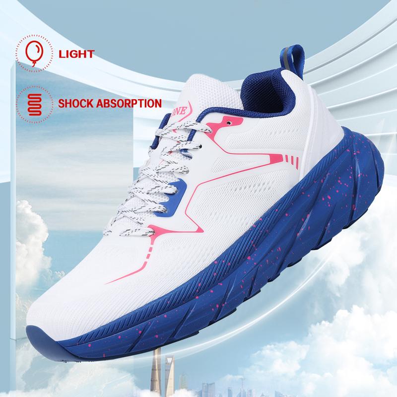 Running shoes for men, lightweight tennis shoes, fashionable walking sports shoes, breathable and non slip gym training shoes, suitable for boys, girls and couples to wear,Sporty Shoes For Outdoor Workout Running Runner Trainer Sneaker Closed