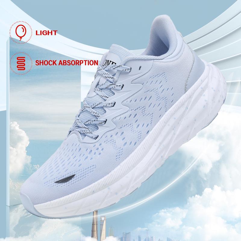 Professional running shoes for men, lightweight tennis shoes, fashionable walking sports shoes, breathable and non slip gym training shoes, suitable for boys, girls and couples to wear Runner Trainer