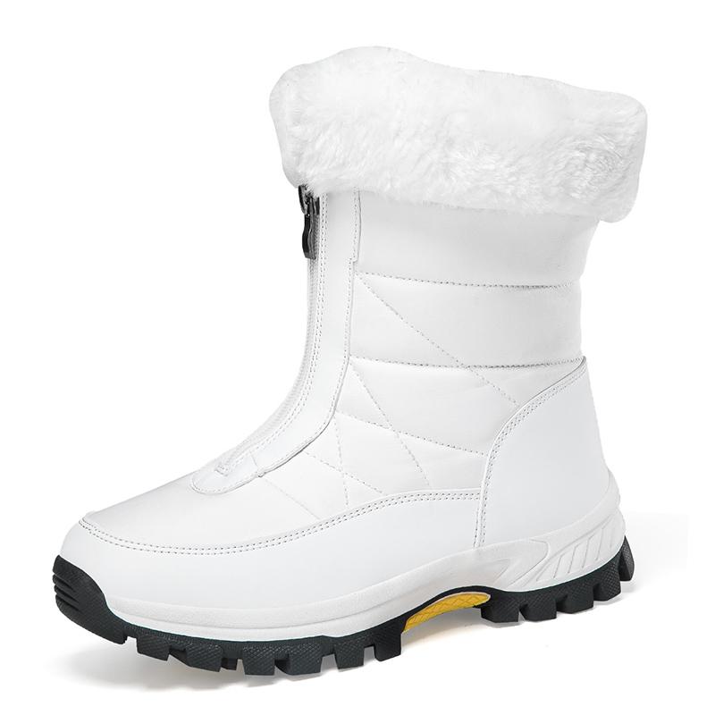 Black Friday Women's Waterproof Winter Snow Boots Lightweight Anti-Slip Warm Outdoor Mid-Calf Booties