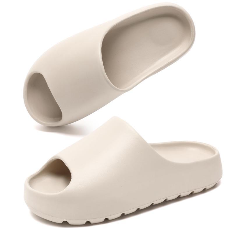 Cloud Slides for Women Men, Recovery Pillow Slides for women,EVA Anti-Slip shower shoes,Thick Sole Open Toe Garden Shoes,sandals women,mens slippers for Indoor and Outdoor