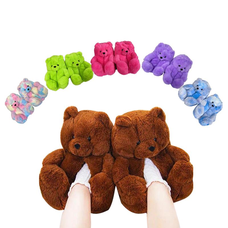 Bear slipper Gir Women indoor warm slippers  Footwear Styilish Comfort shoes