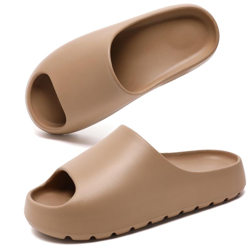 Cloud Slides for Women Men, Recovery Pillow Slides for women,EVA Anti-Slip shower shoes,Thick Sole Open Toe Garden Shoes,sandals women,mens slippers for Indoor and Outdoor