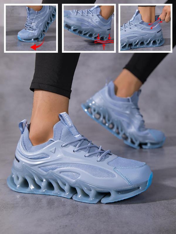 Men's Fashionable Lace Up Low Top Sneakers, Casual Sports Shoes, Breathable Comfortable Sports Running Shoes, Male All-match Round Toe Shoes for Daily Wear