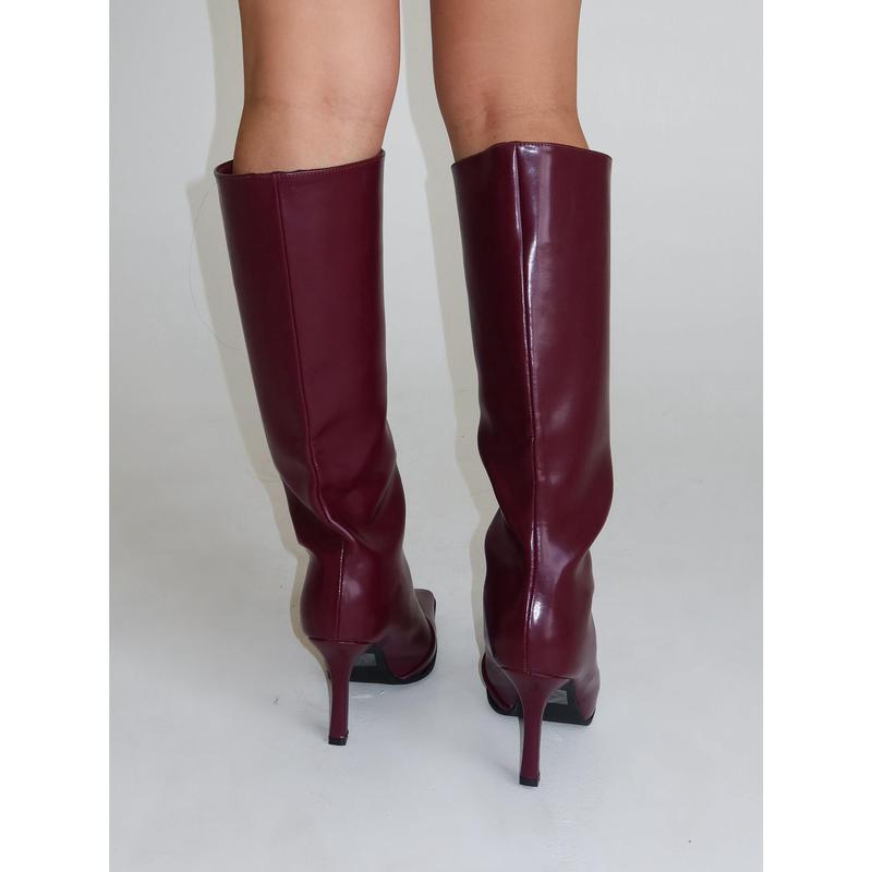 Sandy Boots (Burgundy)