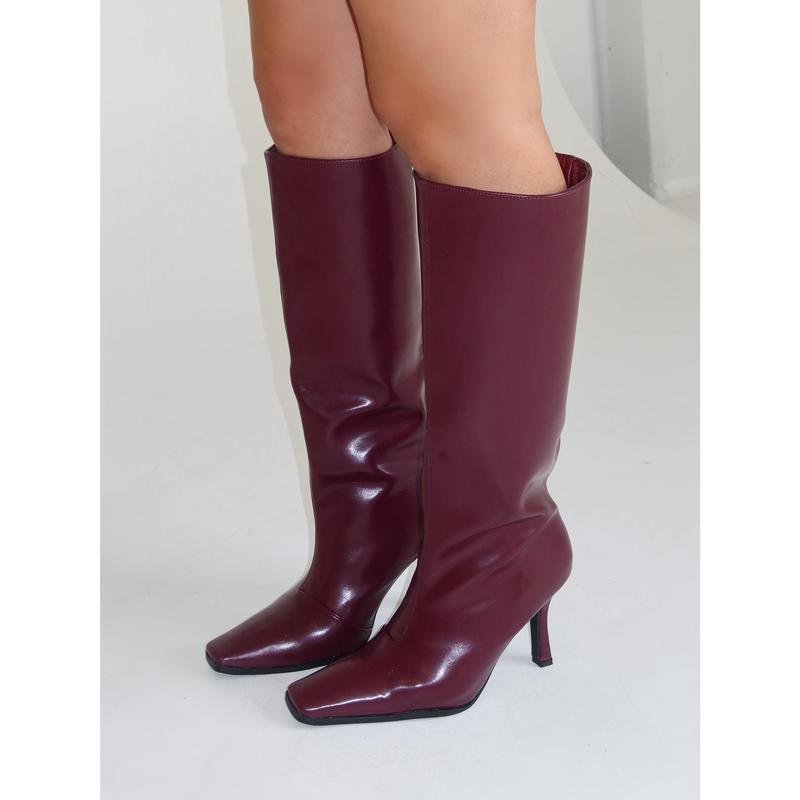 Sandy Boots (Burgundy)