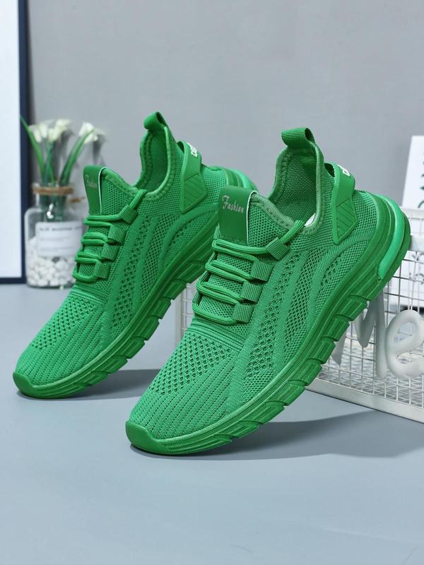 Women's Fashionable Lace Up Low Top Sneakers, Casual Comfortable Breathable Sports Running Shoes, All-match Basic Shoes for Daily Wear