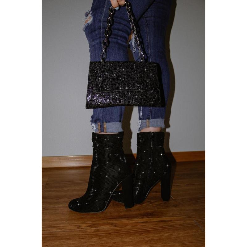 Mirage - Embellished Ankle Boots