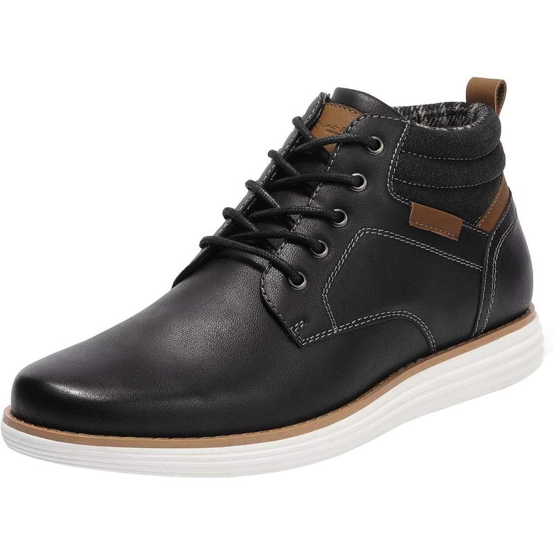 Men's Mid Top Chukka Sneaker Lace Up Dress Boot