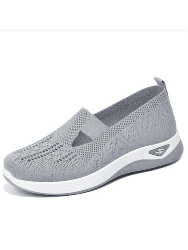 Women's Mesh Breathable Lightweight Slip on Shoes, Casual Comfortable Sports Running Shoes, All-match Commuter Shoes for Work & Daily Wear