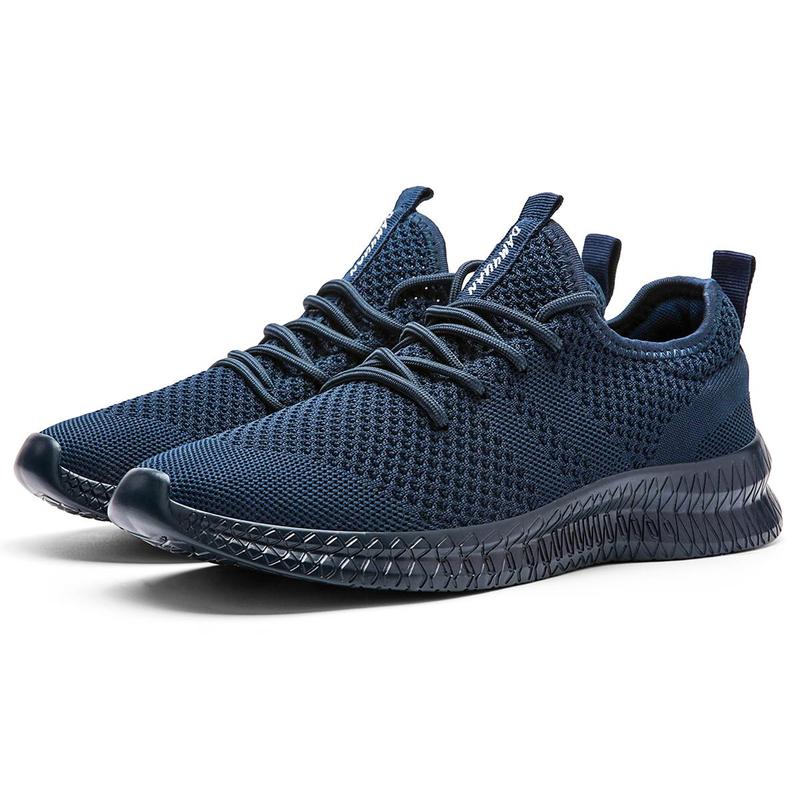 Mens Walking Shoes Non Slip Tennis Shoes Mens Fashion Shoes Lightweight Breathable Mesh Casual Workout Gym Sneakers