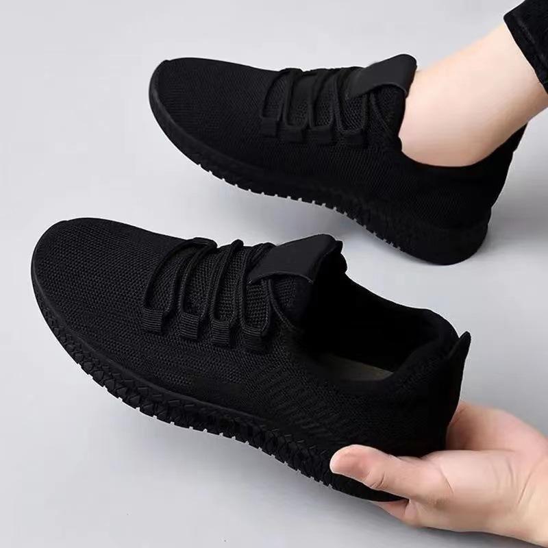 Spring New Sports Shoes Female Tennis Shoes All-Match Mesh Comfortable Soft Bottom Lightweight Casual Running Travel Shoes Women