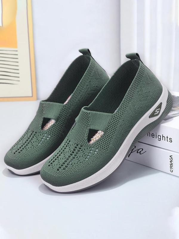 Women's Mesh Breathable Lightweight Slip on Shoes, Casual Comfortable Sports Running Shoes, All-match Commuter Shoes for Work & Daily Wear