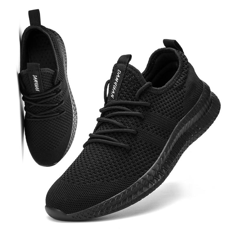 Mens Walking Shoes Non Slip Tennis Shoes Mens Fashion Shoes Lightweight Breathable Mesh Casual Workout Gym Sneakers