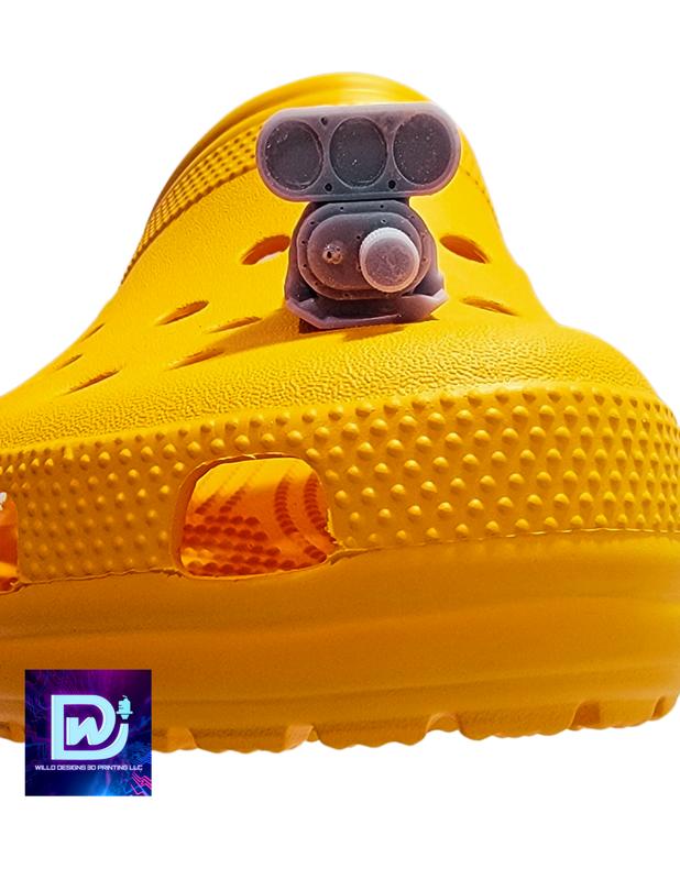 Willd Designs 3D Printing | Croc Blower Charm-Fits Other Brands as Well Footwear Shoe